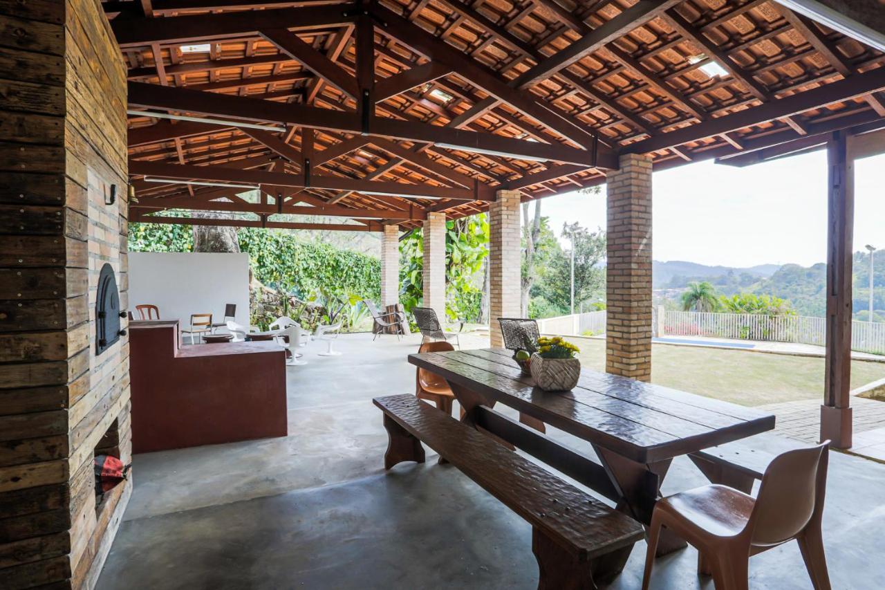 Recanto Atibaia Piscina, Area Gourmet E Vista Incrivel! エクステリア 写真