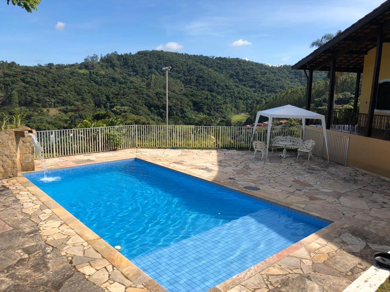 Recanto Atibaia Piscina, Area Gourmet E Vista Incrivel! エクステリア 写真