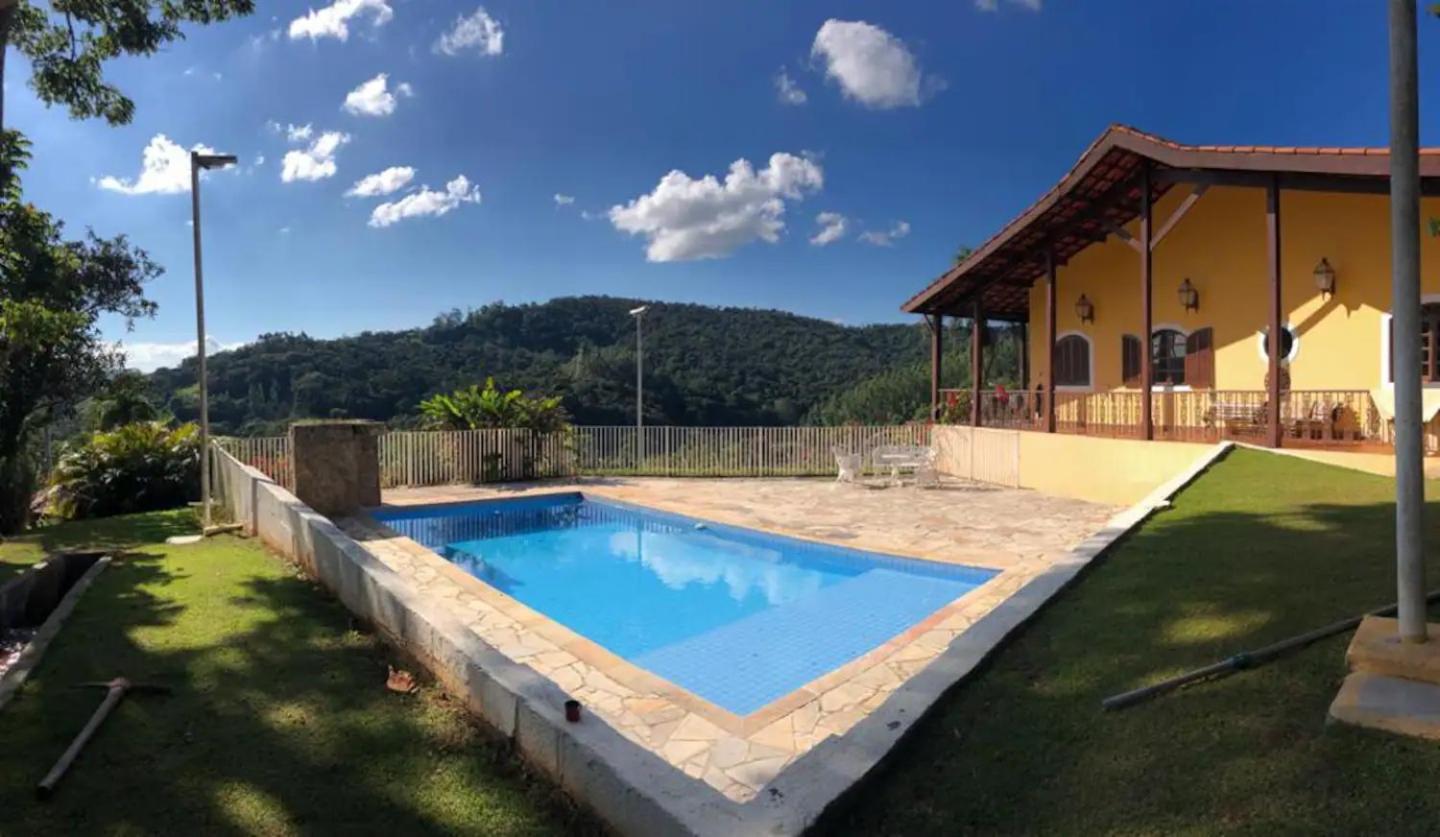 Recanto Atibaia Piscina, Area Gourmet E Vista Incrivel! エクステリア 写真